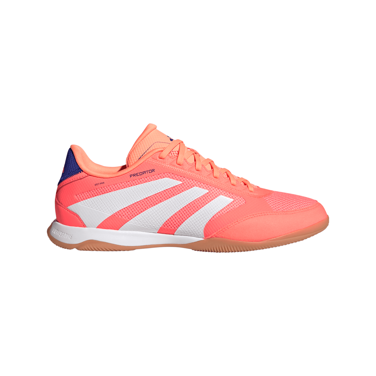 adidas Predator League IN Men's Soccer Shoes - Orange/White