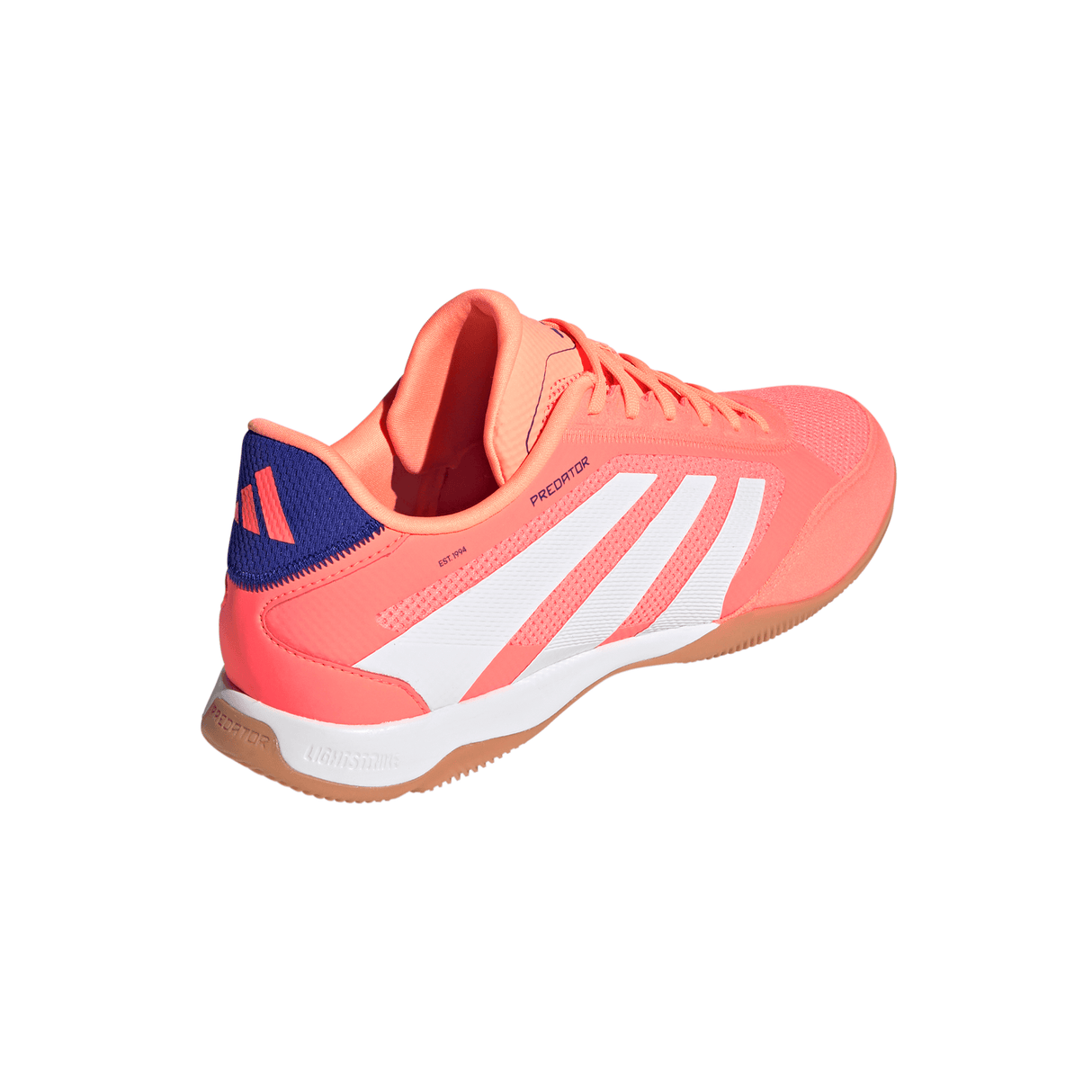 adidas Predator League IN Men's Soccer Shoes - Orange/White