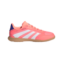 adidas Predator League IN Youth Soccer Shoes - Orange/White