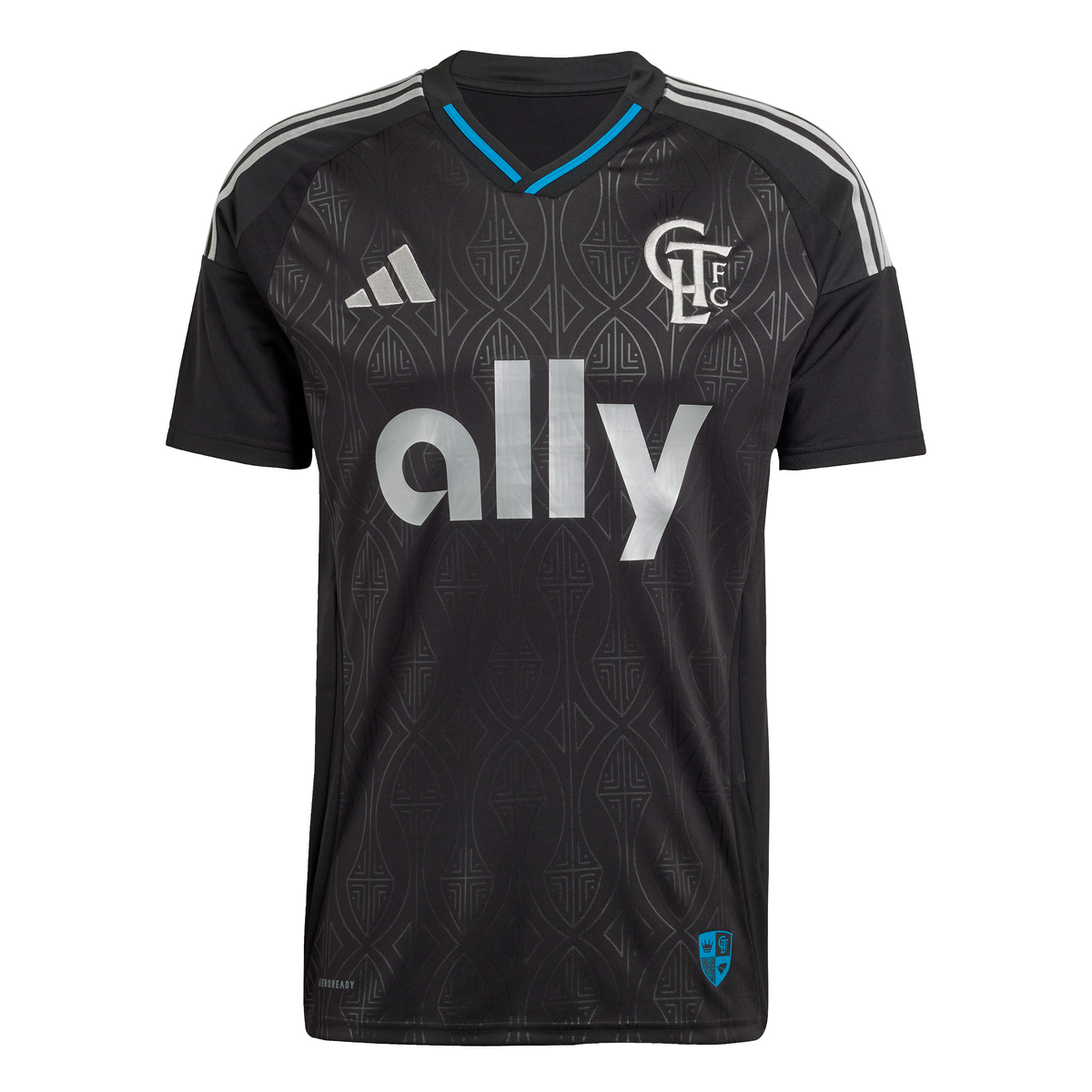 adidas Men's Charlotte FC Away Jersey 25/26 Black
