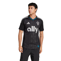 adidas Men's Charlotte FC Away Jersey 25/26 Black