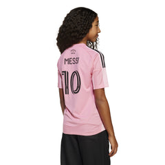 adidas Youth Inter Miami CF Messi Home Jersey 25/26 Pink