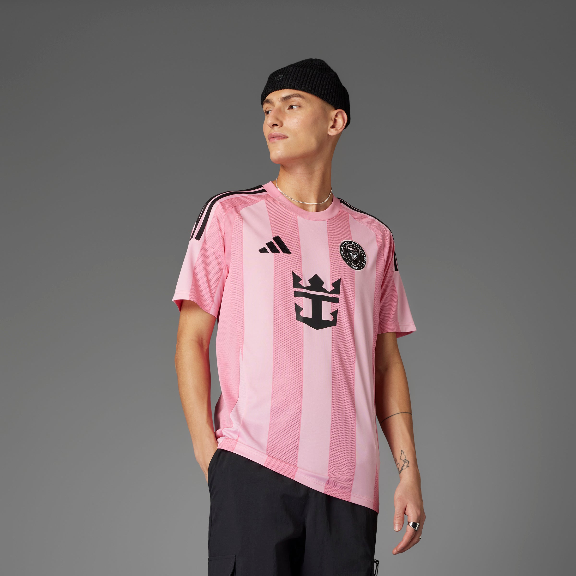 adidas Men's Inter Miami CF Messi Home Jersey 25/26 Pink