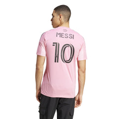 adidas Men's Inter Miami CF Messi Home Jersey 25/26 Pink