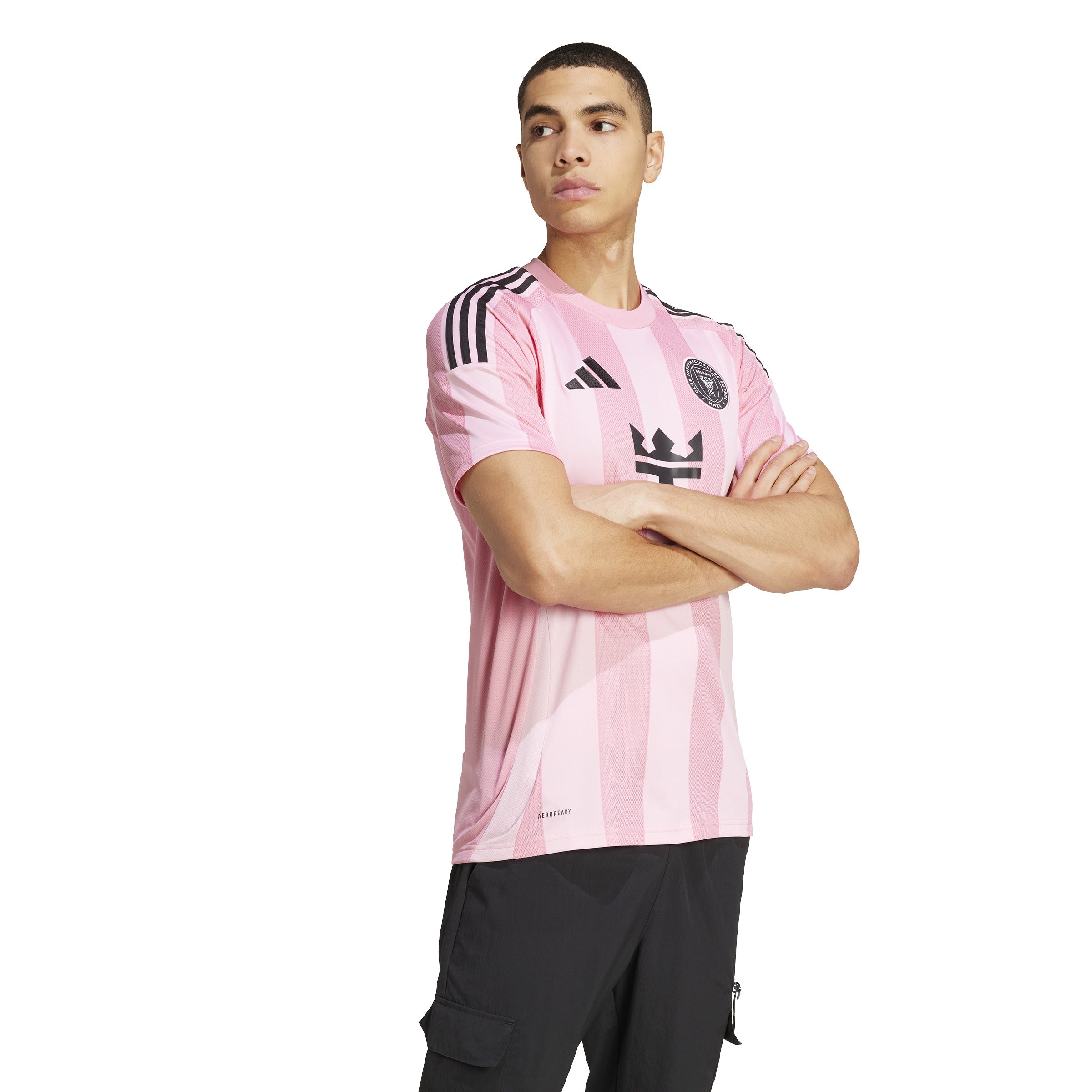 adidas Men's Inter Miami CF Messi Home Jersey 25/26 Pink
