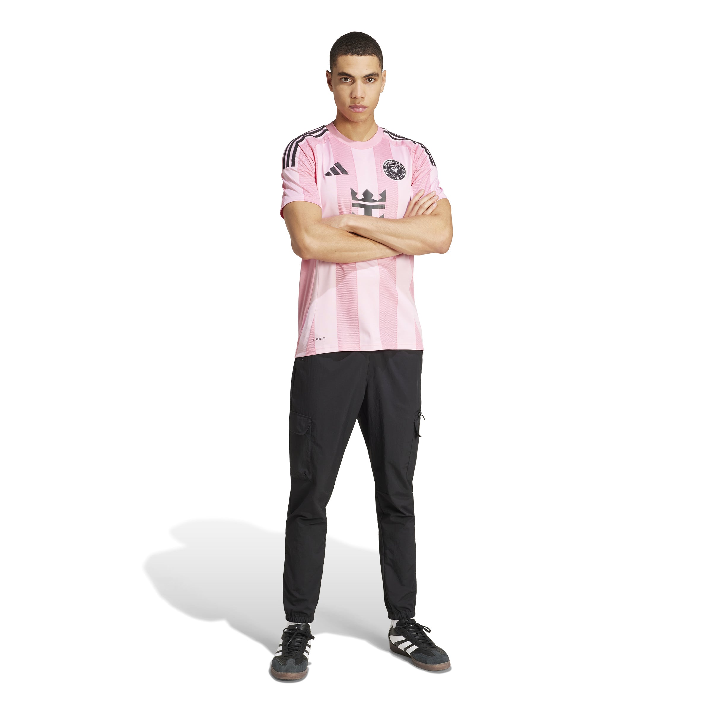 adidas Men's Inter Miami CF Messi Home Jersey 25/26 Pink