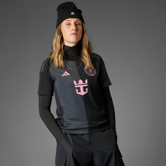 adidas Women's Inter Miami CF Messi Away Jersey 25/26 Black