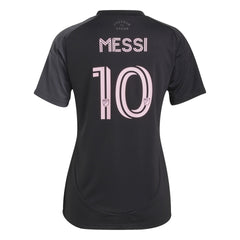adidas Women's Inter Miami CF Messi Away Jersey 25/26 Black