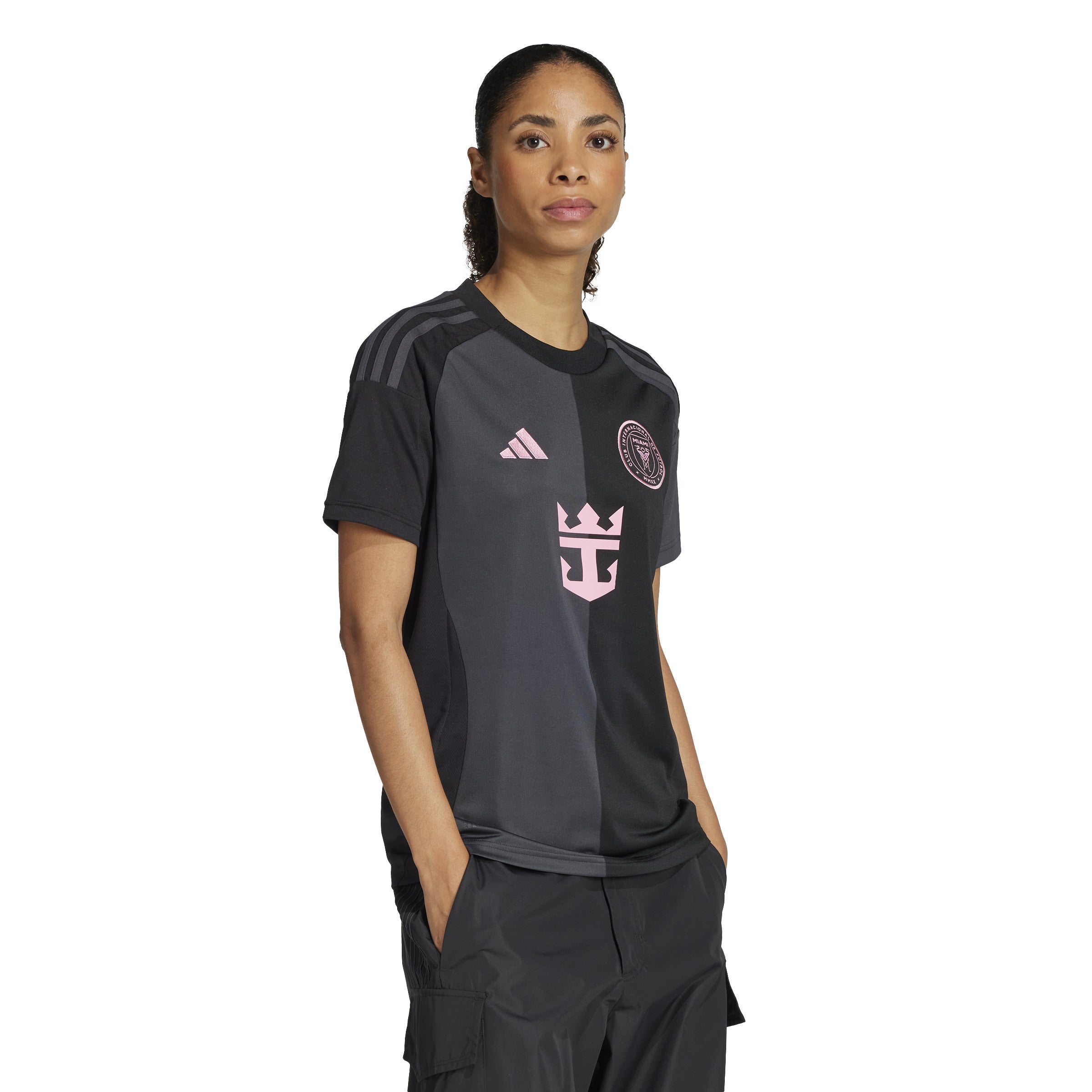 adidas Women's Inter Miami CF Messi Away Jersey 25/26 Black