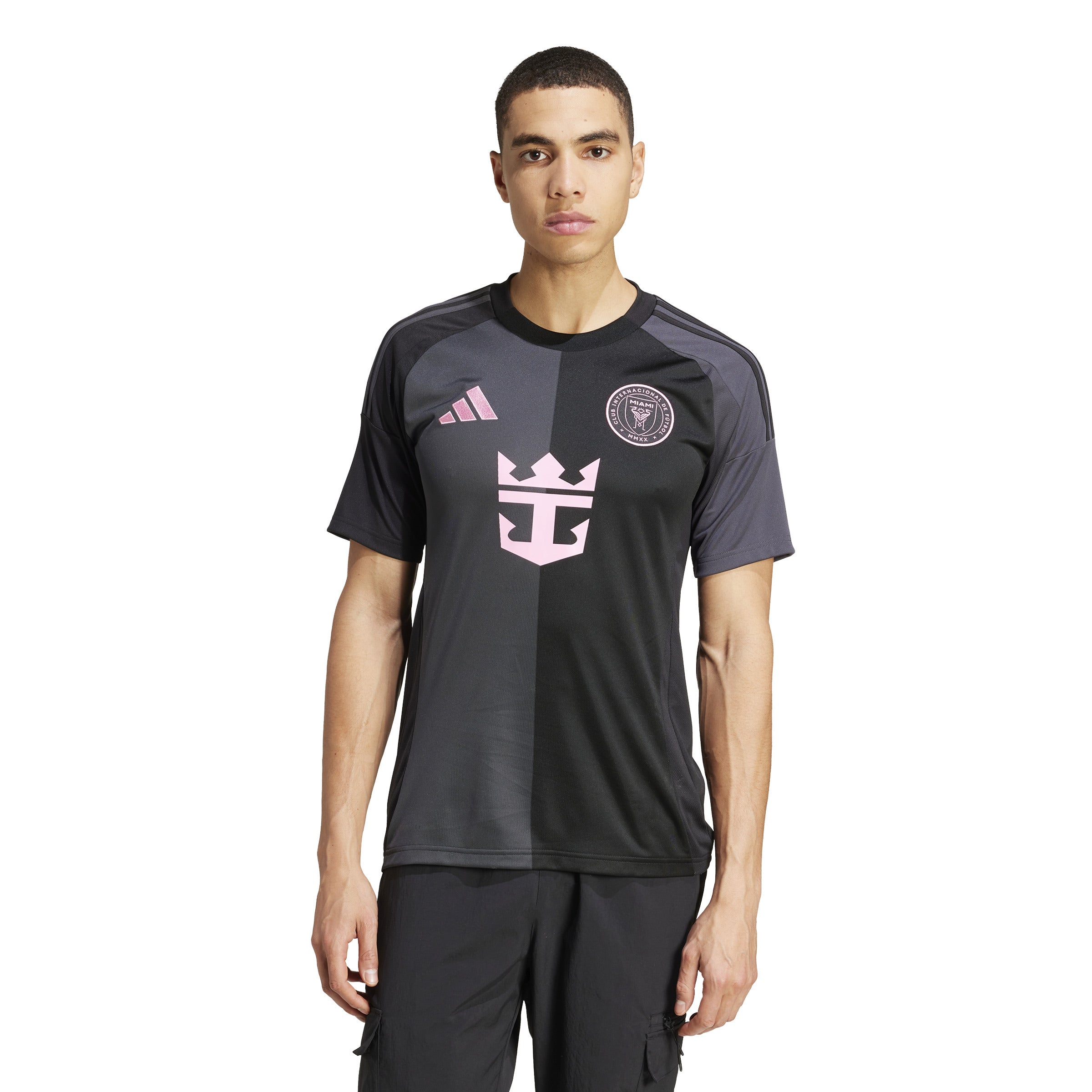 adidas Men's Inter Miami CF Away Messi Jersey 25/26 Black