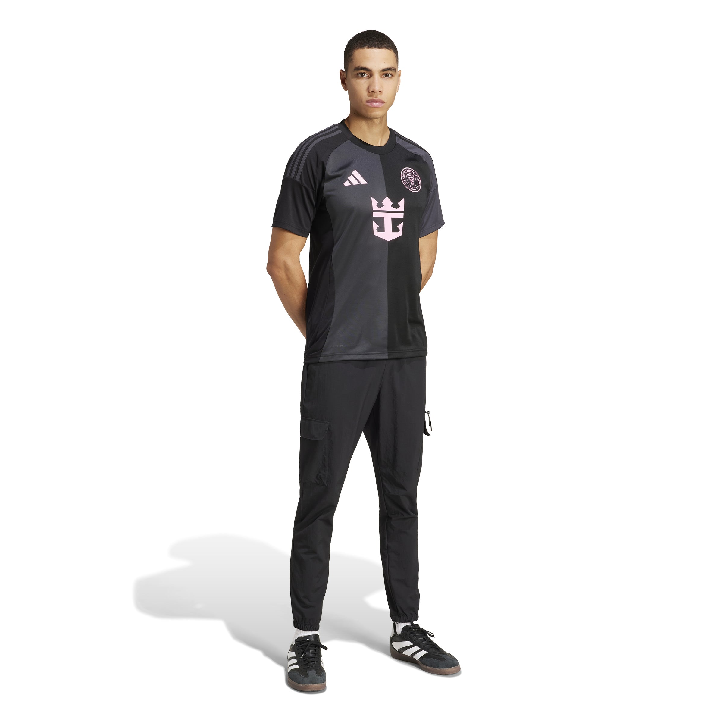 adidas Men's Inter Miami CF Away Messi Jersey 25/26 Black