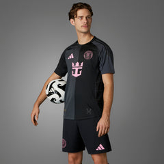 adidas Men's Inter Miami CF Messi Away Authentic Jersey 25/26 Black