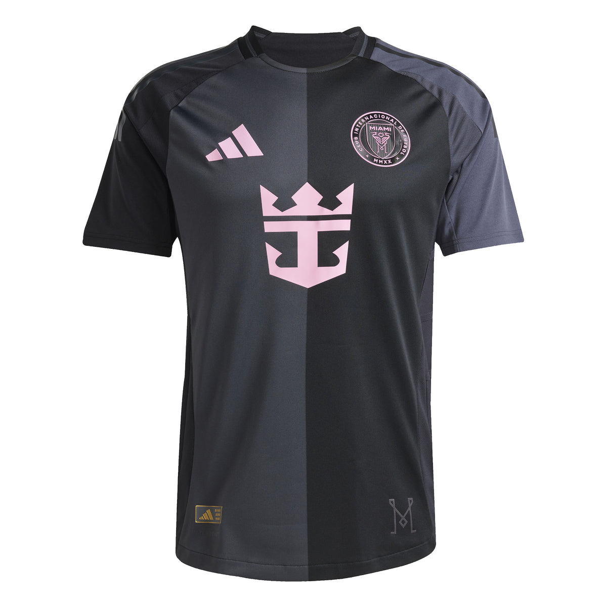 adidas Men's Inter Miami CF Messi Away Authentic Jersey 25/26 Black