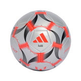adidas Messi League Soccer Ball - Silver/Red/Black