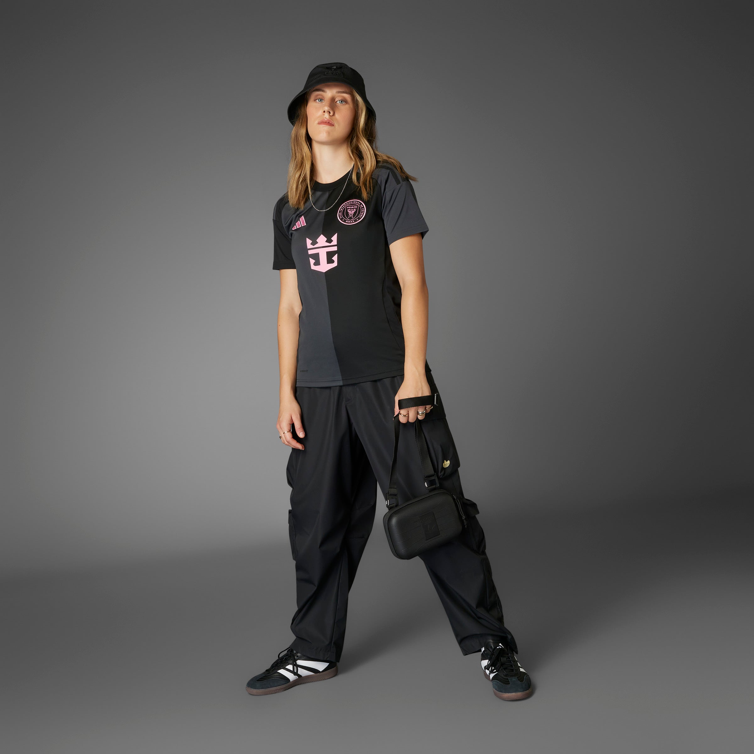 adidas Women's Inter Miami CF Away Jersey 25/26 Black