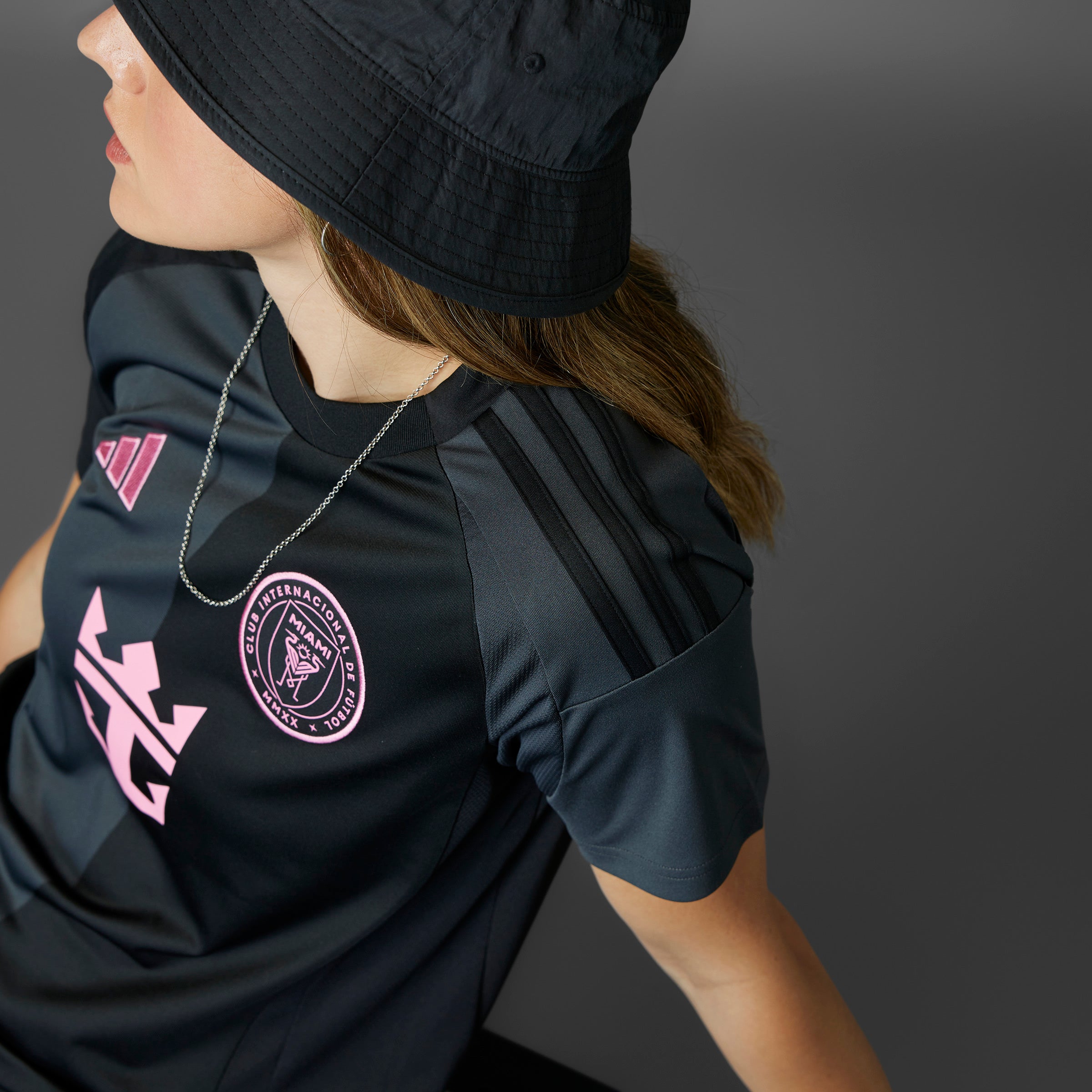 adidas Women's Inter Miami CF Away Jersey 25/26 Black