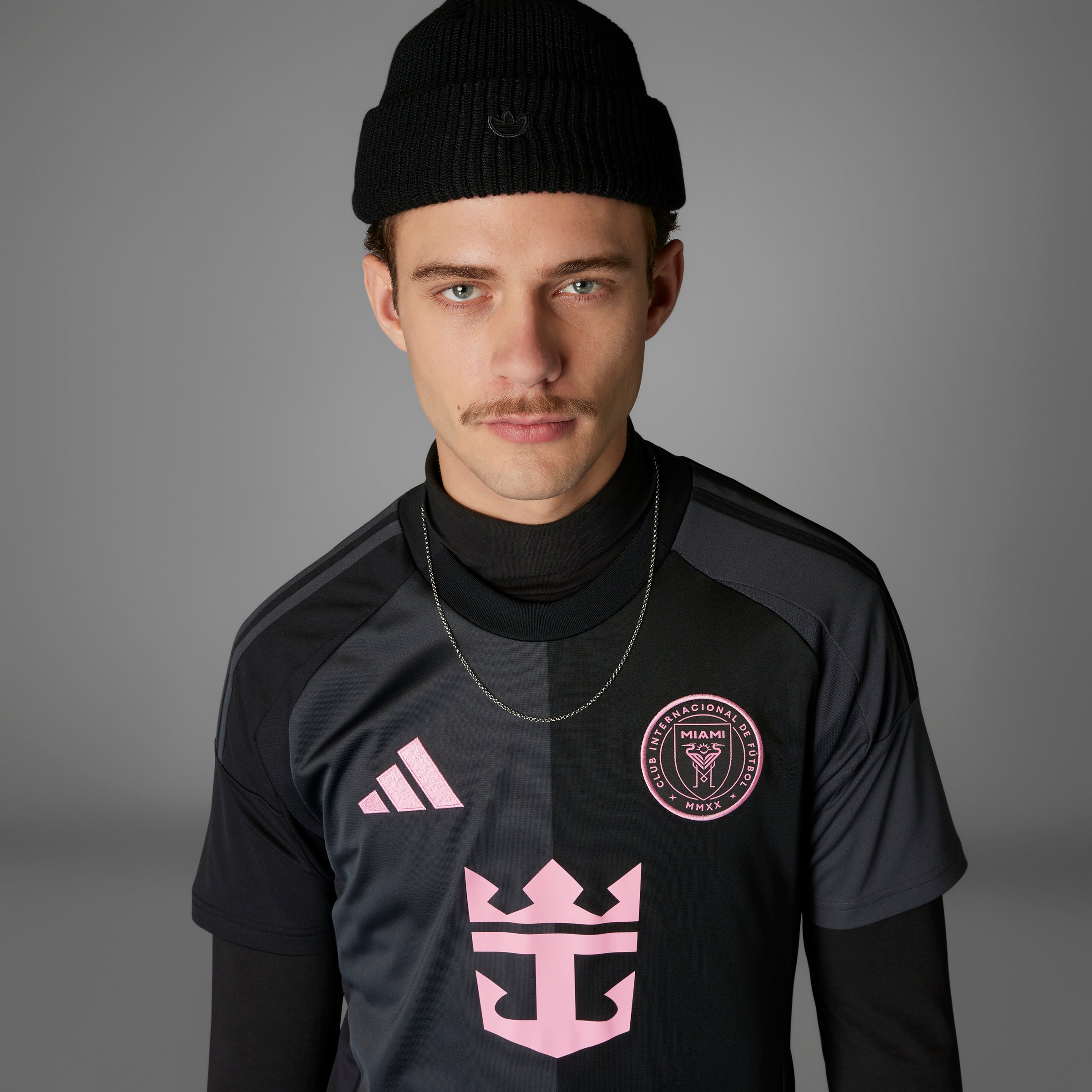 adidas Men's Inter Miami CF Away Jersey 25/26 Black