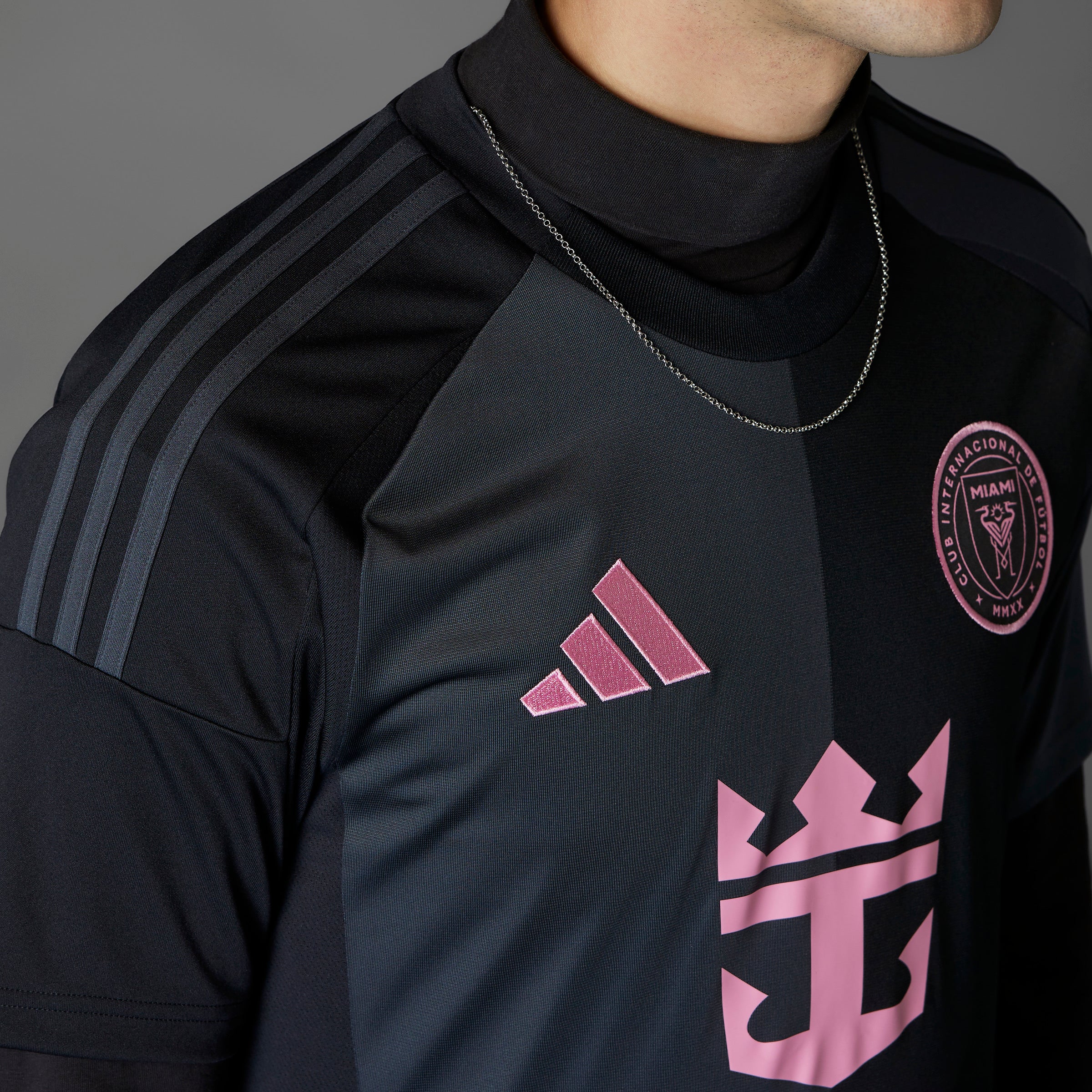 adidas Men's Inter Miami CF Away Jersey 25/26 Black