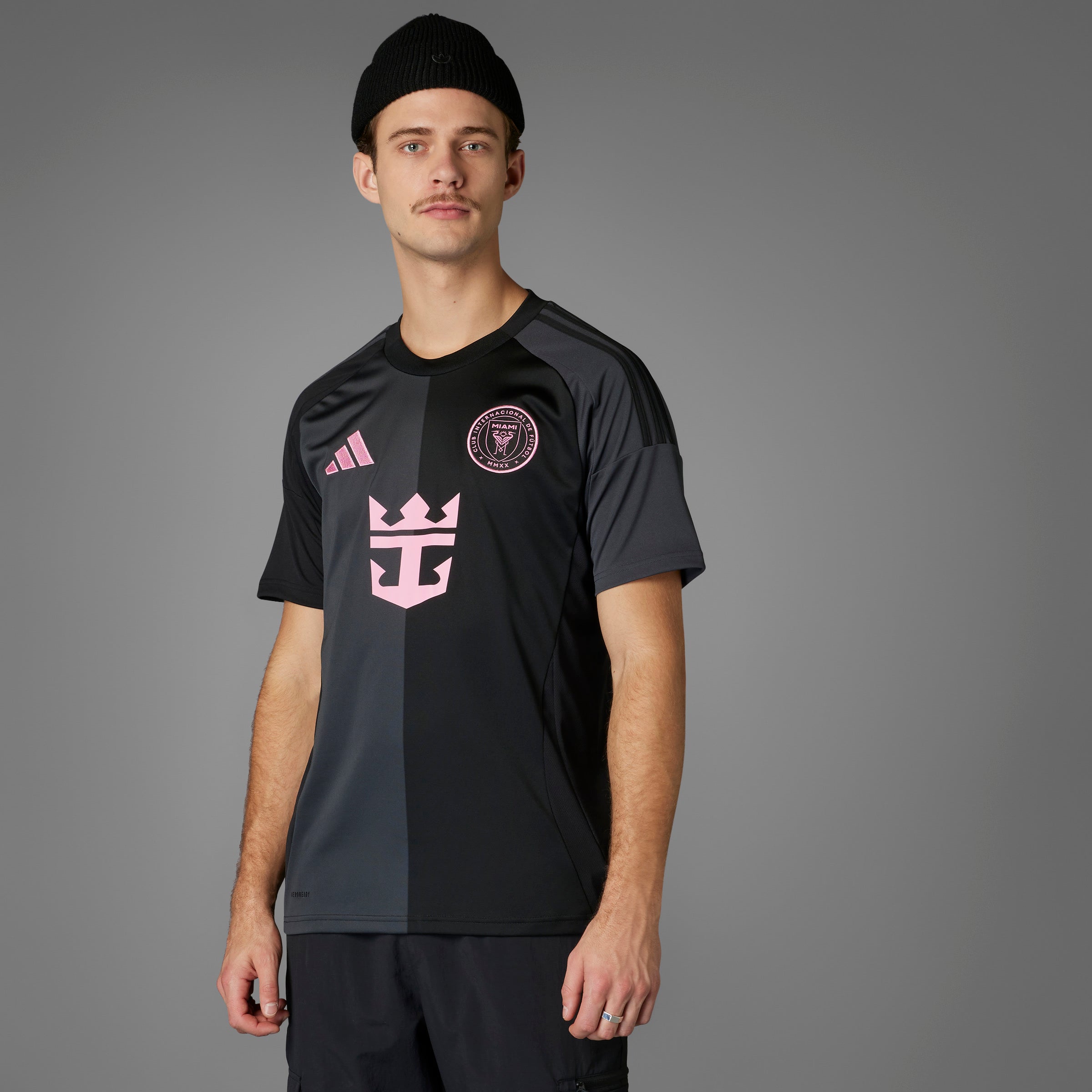 adidas Men's Inter Miami CF Away Jersey 25/26 Black