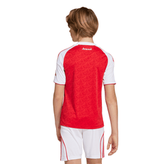 adidas Youth Arsenal Home Jersey 25/26 - Scarlet/White