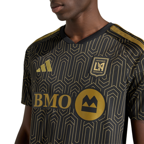 adidas Los Angeles FC Home Men's Soccer Jersey 26/27 - Black
