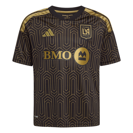 adidas Los Angeles FC Home Youth Soccer Jersey 26/27 - Black