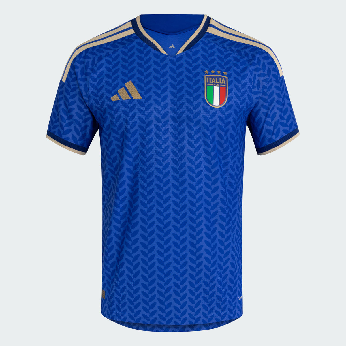 adidas Italy Home Authentic Men's Soccer Jersey 26 - Blue