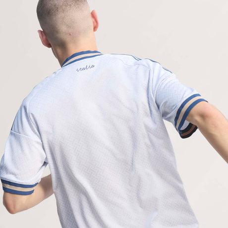 adidas Italy Away Authentic Men's Soccer Jersey 2026 - Aero Blue