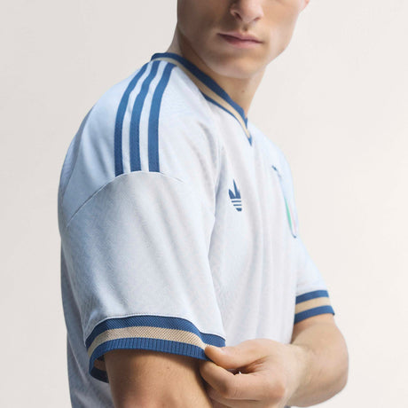 adidas Italy Away Authentic Men's Soccer Jersey 2026 - Aero Blue