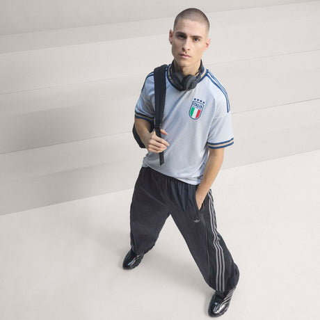 adidas Italy Away Authentic Men's Soccer Jersey 2026 - Aero Blue