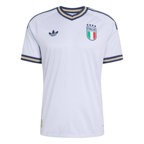 adidas Italy Away Authentic Men's Soccer Jersey 2026 - Aero Blue