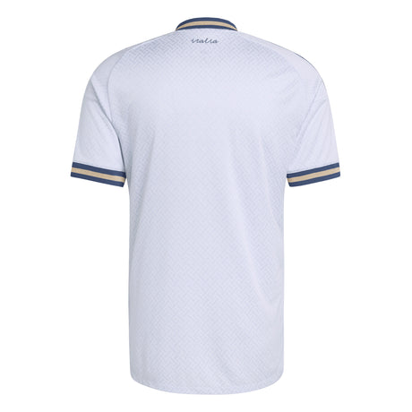 adidas Italy Away Authentic Men's Soccer Jersey 2026 - Aero Blue