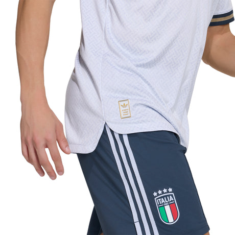 adidas Italy Away Authentic Men's Soccer Jersey 2026 - Aero Blue