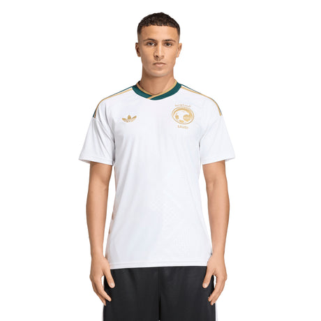 Camiseta de fútbol de visitante adidas Arabia Saudita para hombre 2026 - Blanco