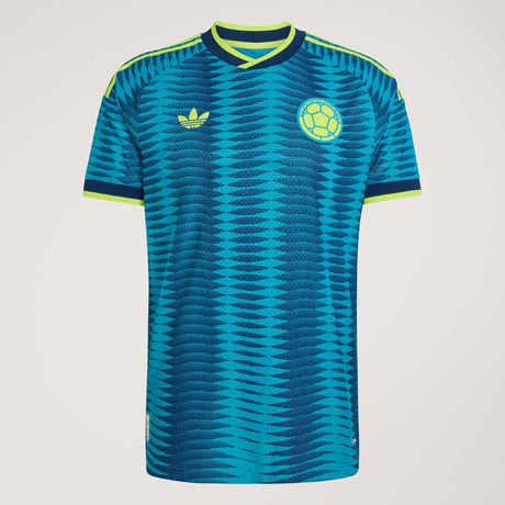 adidas Colombia Away Authentic Men's Soccer Jersey 2026 - Mistery Petrol/ Navy
