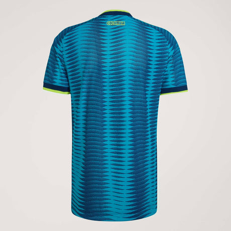 adidas Colombia Away Authentic Men's Soccer Jersey 2026 - Mistery Petrol/ Navy