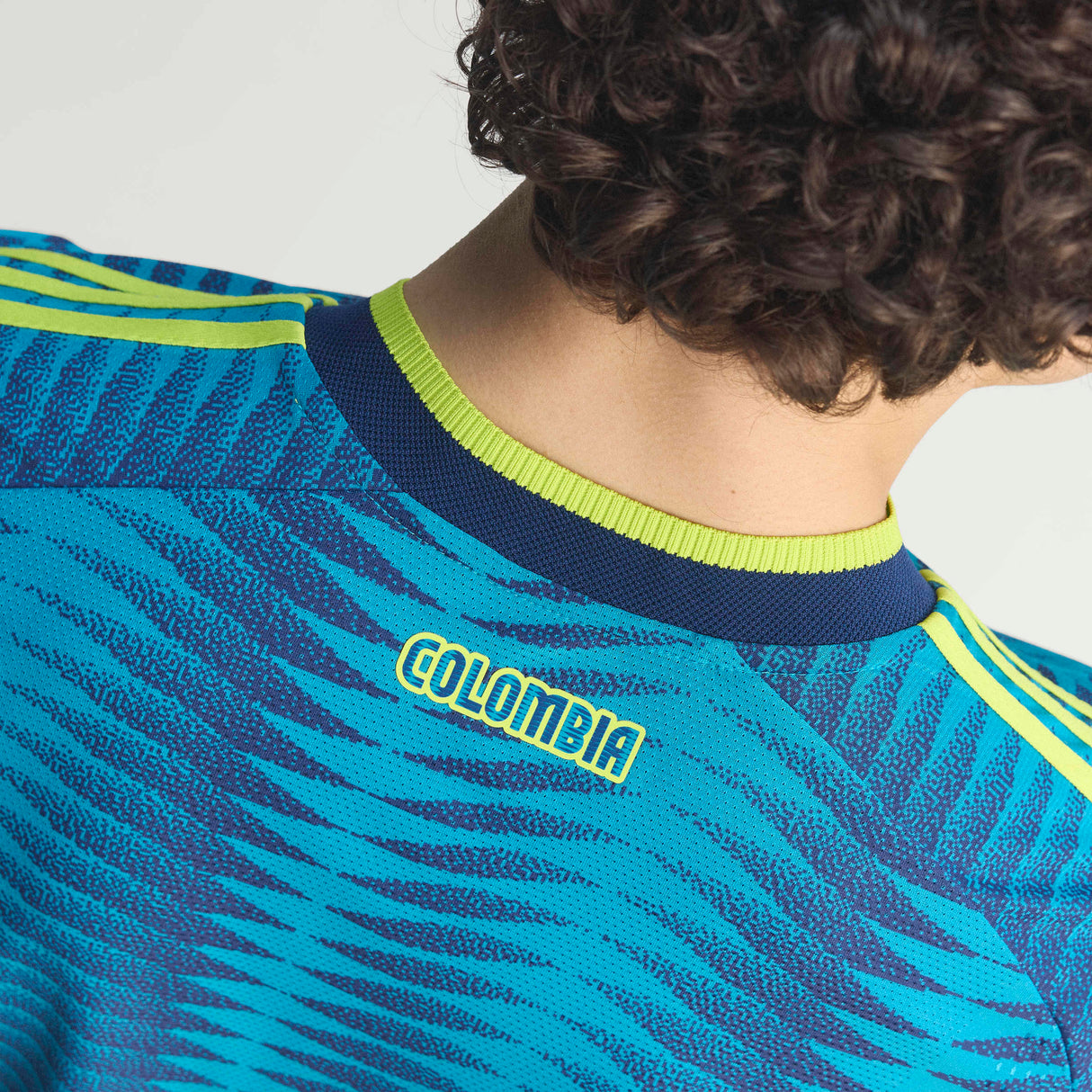 adidas Colombia Away Authentic Men's Soccer Jersey 2026 - Mistery Petrol/ Navy