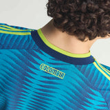 adidas Colombia Away Authentic Men's Soccer Jersey 2026 - Mistery Petrol/ Navy