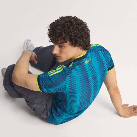 adidas Colombia Away Authentic Men's Soccer Jersey 2026 - Mistery Petrol/ Navy