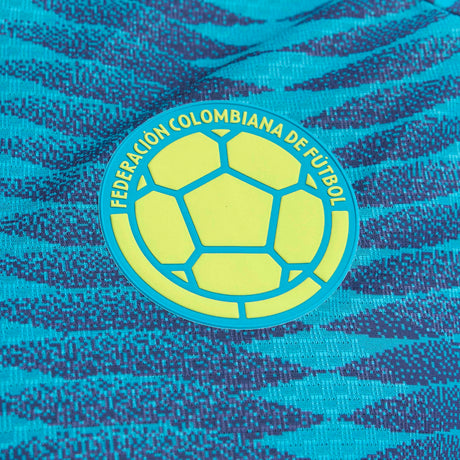 adidas Colombia Away Authentic Men's Soccer Jersey 2026 - Mistery Petrol/ Navy