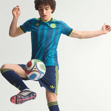 adidas Colombia Away Authentic Men's Soccer Jersey 2026 - Mistery Petrol/ Navy