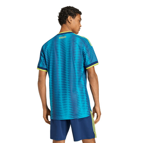 adidas Colombia Away Authentic Men's Soccer Jersey 2026 - Mistery Petrol/ Navy