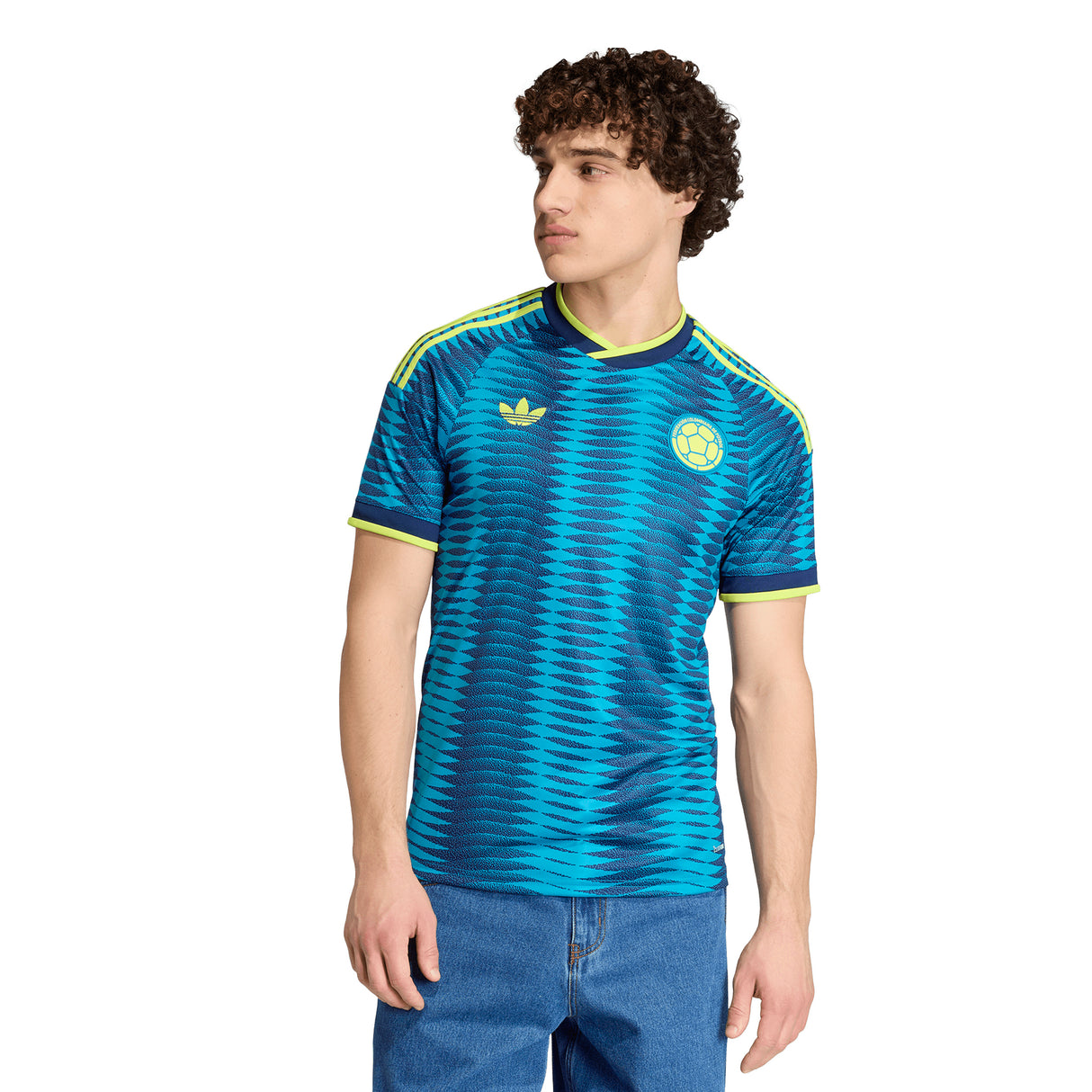 adidas Colombia Away Men's Soccer Jersey 2026 - Navy/Mistery Petrol