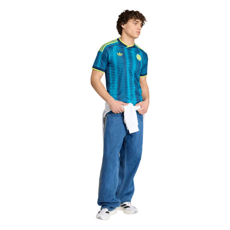 adidas Colombia Away Men's Soccer Jersey 2026 - Navy/Mistery Petrol