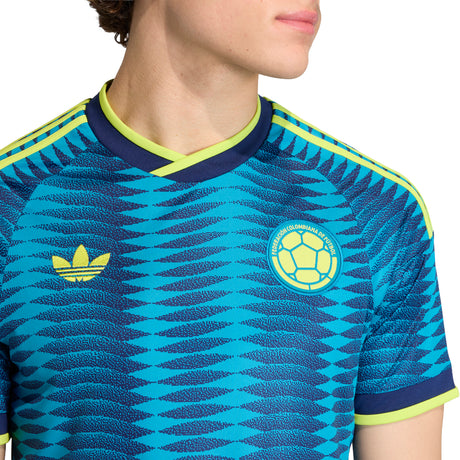 adidas Colombia Away Men's Soccer Jersey 2026 - Navy/Mistery Petrol