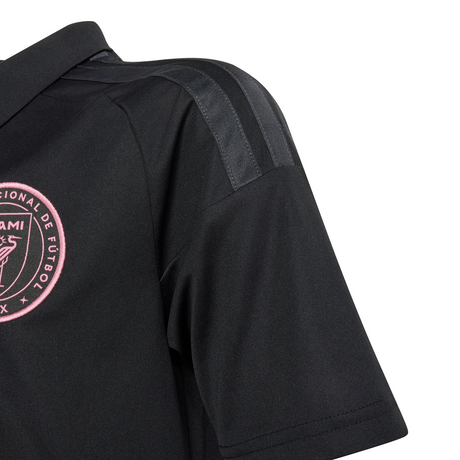 adidas Inter Miami CF Away Youth Soccer Jersey 26/27- Black/Pink