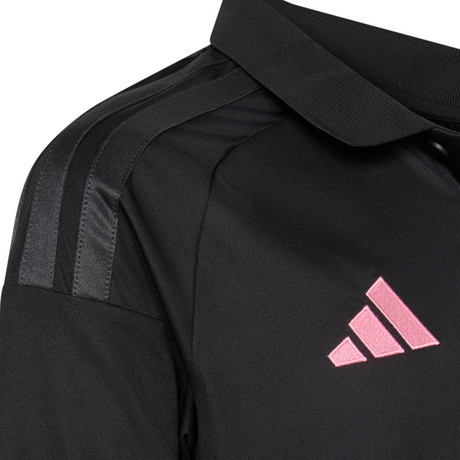 adidas Inter Miami CF Away Messi Youth Soccer Jersey 26/27 - Black/Pink