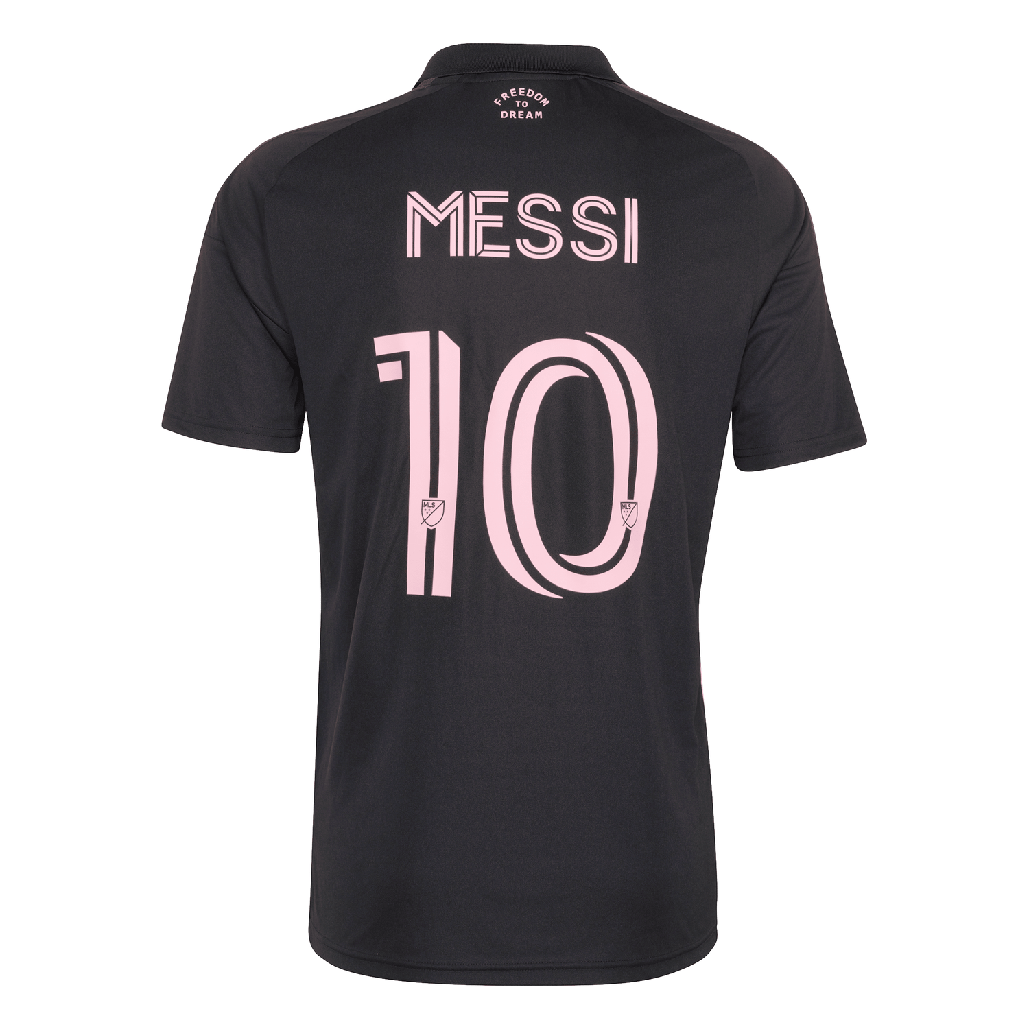 adidas Inter Miami CF Away Messi Men's Soccer Jersey 26/27 - Black/Pink