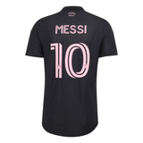 adidas Inter Miami CF Away Authentic Messi Men's Soccer Jersey 26/27 - Black/Pink
