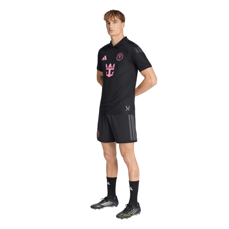 adidas Inter Miami CF Away Authentic Messi Men's Soccer Jersey 26/27 - Black/Pink